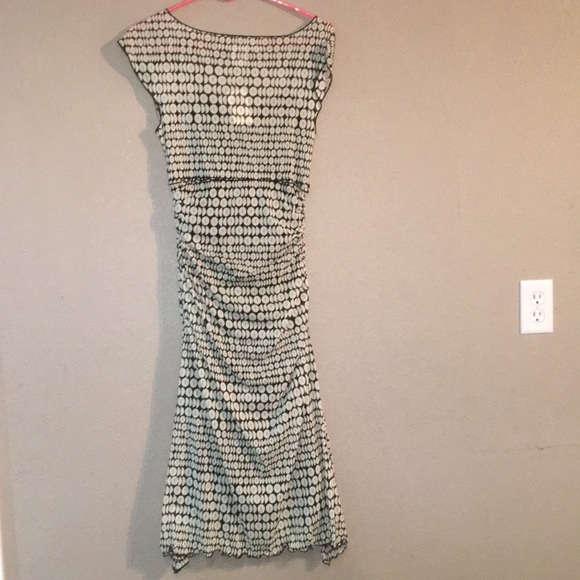 Cream Black Max Studio Size M Maxi Dress With Tags - Picture 6 of 6